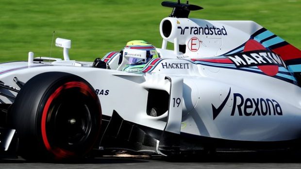 Felipe Massa za volantem vozu Williams