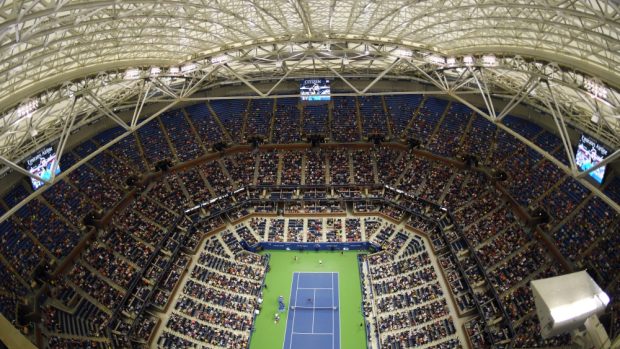 Arthur Ashe Stadium pojme 24 tisíc diváků