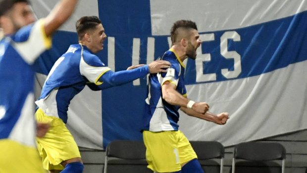První gól Kosova ve světové kvalifikaci vstřelil Valon Beriša