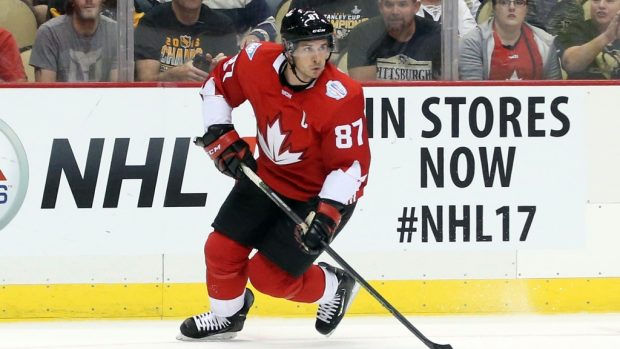 Kanadský hokejista Sidney Crosby