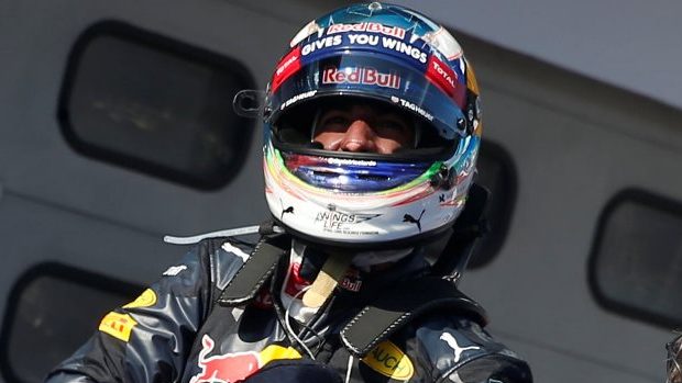 Pilot stáje Red Bull Daniel Ricciardo.