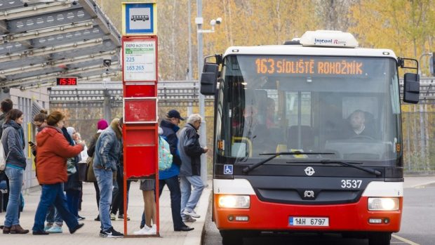 Autobus MHD Praha