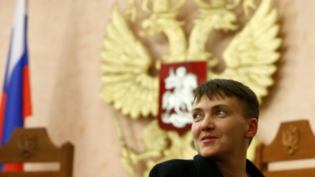 Naděžda Savčenková byla přítomna odvolacímu řízení dvou Ukrajinců před ruským nejvyšším soudem v Moskvě