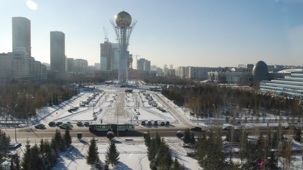 Středoasijský Kazachstán trápí silná a trochu předčasná zima.