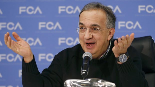 Šéf automobilky Fiat Chrysler Sergio Marchionne