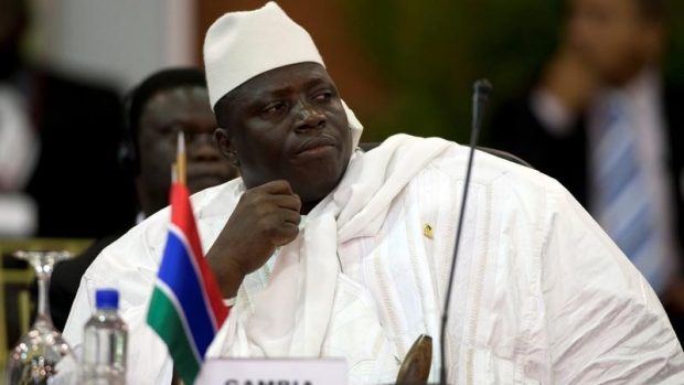 Dosavadní gambijský prezident Al Hadji Yahya Jammeh
