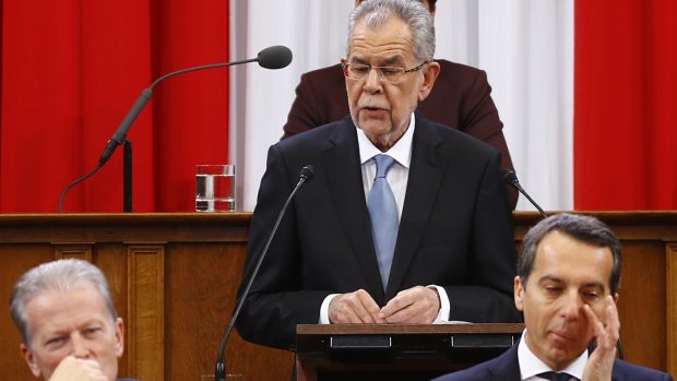 Nový rakouský prezident Alexander Van der Bellen