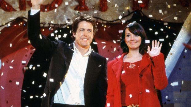 Hugh Grant a Martine McCutcheon ve filmu Láska nebeská