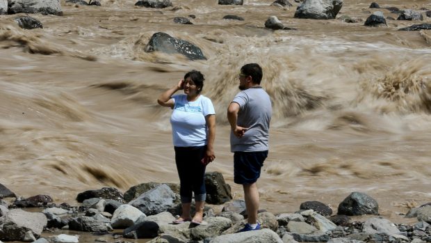 Záplavy v Chile – únor 2017