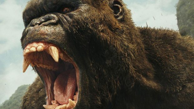 Snímek z filmu Kong: Ostrov lebek