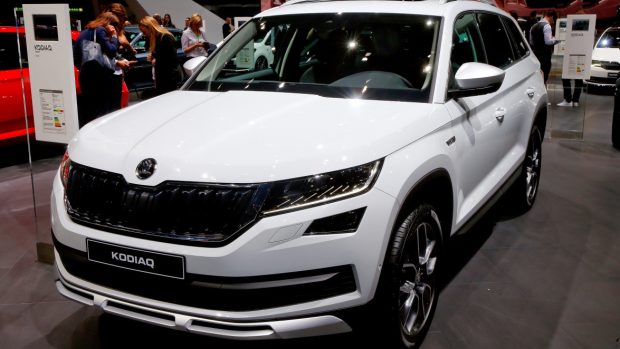 Škoda Kodiaq Scout na výstavě v Ženevě