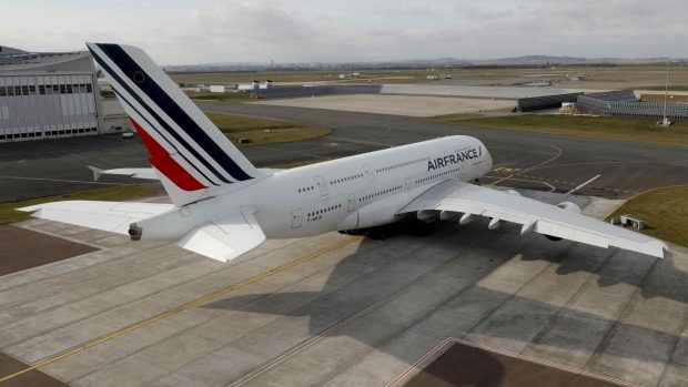 Letadlo Air France na letišti