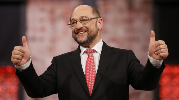 Předseda SPD Martin Schulz