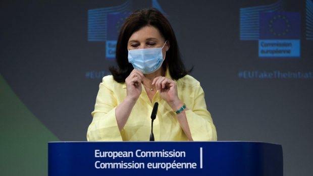Místopředsedkyně Evropské komise Věra Jourová