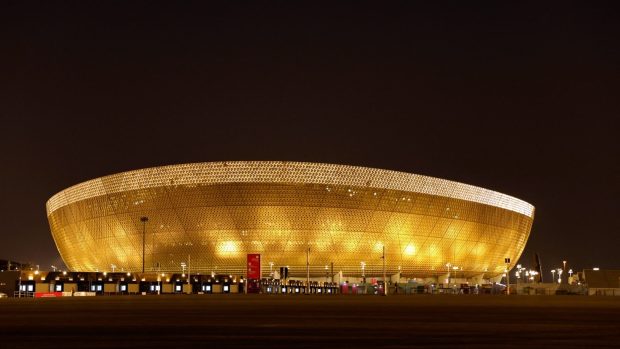 Lusail Iconic Stadium, který bude hostit finále mistrovství světa