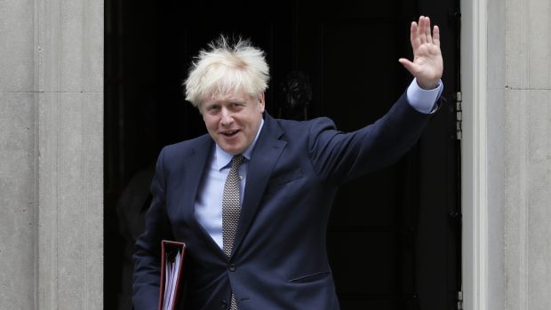 Britský premiér Boris Johnson