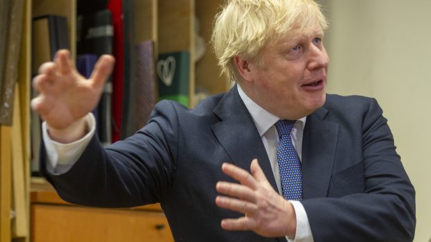 Britský premiér Boris Johnson