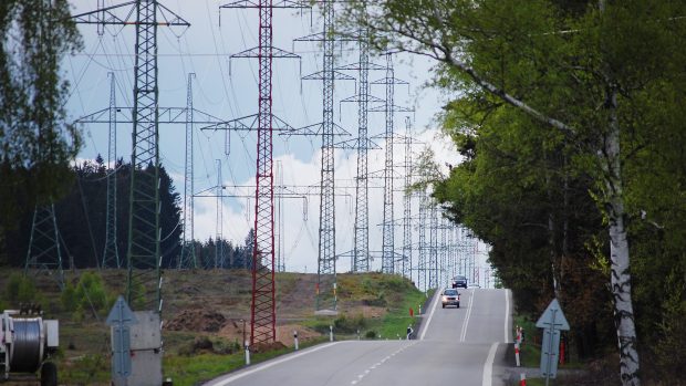 Nové vedení jde v těsné blízkosti silnice I/34