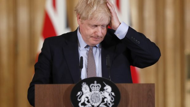 Britský premiér Boris Johnson