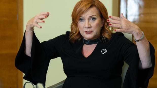Alena Schillerová criticizes defense spending, comparing it to sidewalk repairs