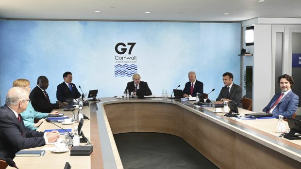 Summit lídrů skupiny G7 v anglickém Cornwallu