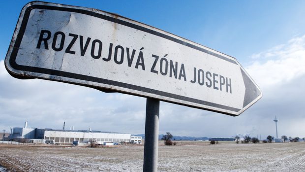 Průmyslová zóna Joseph na Mostecku