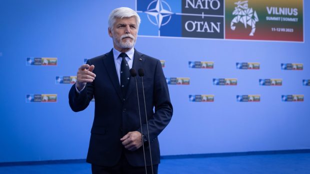 Prezident Petr Pavel na summitu NATO