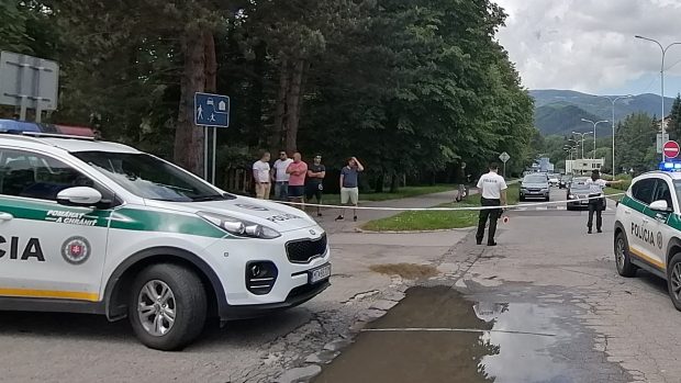 Slovenská policie uzavřela okolí školy