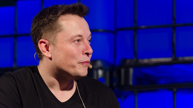 Americký podnikatel Elon Musk, který mimo jiné vede i automobilku Tesla.