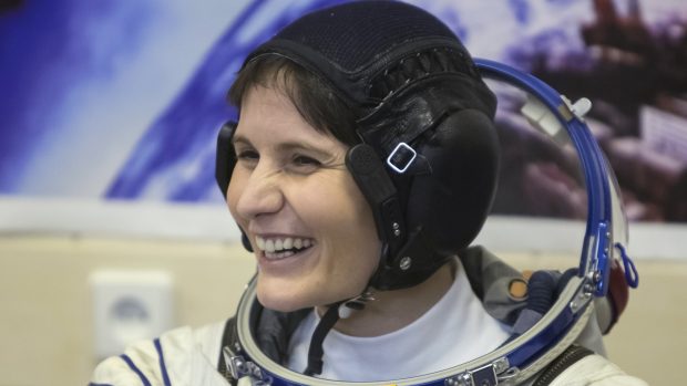 Italská astronautka Samantha Cristoforettiová.