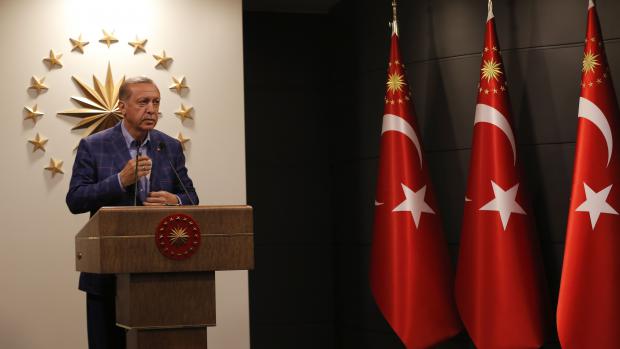 Turecký prezident Recep Tayyip Erdoğan