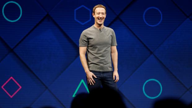 Mark Zuckerberg, zakladatel sociální sítě Facebook na konferenci F8.