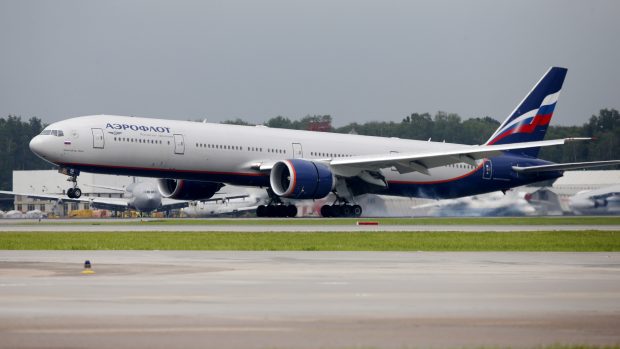 Boeing 777-300ER ruské letecké společnosti Aeroflot.