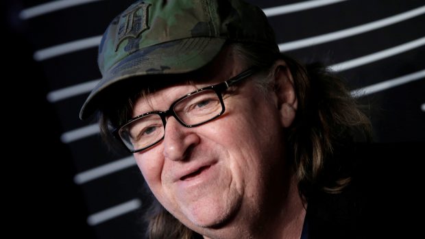 Americký filmař Michael Moore.