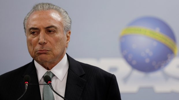 Brazilský prezident Michel Temer