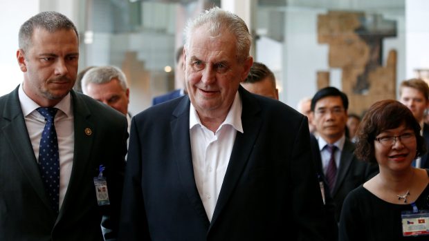 Prezident Miloš Zeman zahájil třídenní návštěvu Vietnamu