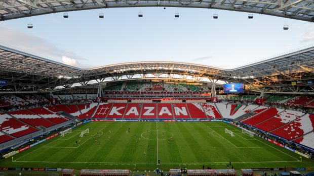 Fotbalový stadion v Kazani