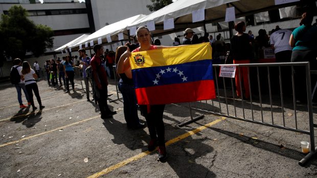 Venezuelané jsou na svoji zemi hrdí a bylo to vidět i ze všudypřítomných vlajek u referenda.