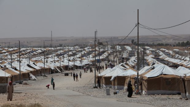 Uprchlický tábor v Mosul (ilustrační foto)