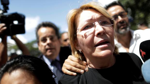 Bývalá venezuelská generální prokurátorka Luisa Ortegová.
