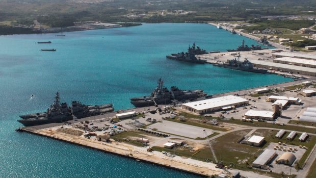 Americká námořní základna na ostrově Guam