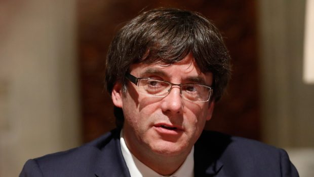 Katalánský premiér Carles Puigdemont