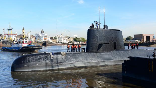 Argentinská ponorka se naposledy ohlásila ze zálivu San Jorge (ilustrační foto)