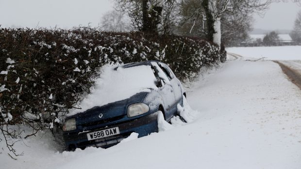 Frank Bird z britské dálniční správy řekl, že okolí Birminghamu je z nejhoršího venku, co se týče sněžení.