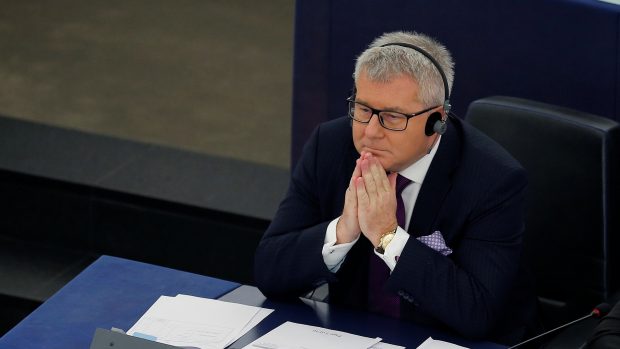 Odvolaný místopředseda Evropského parlamentu Ryszard Czarnecki