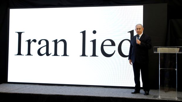 Podle Netanjahua Írán lže, vždy chtěl vyvíjet jaderné zbraně.