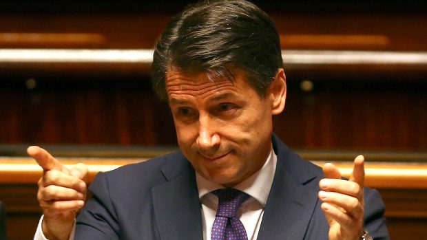 Italský premiér Giuseppe Conte