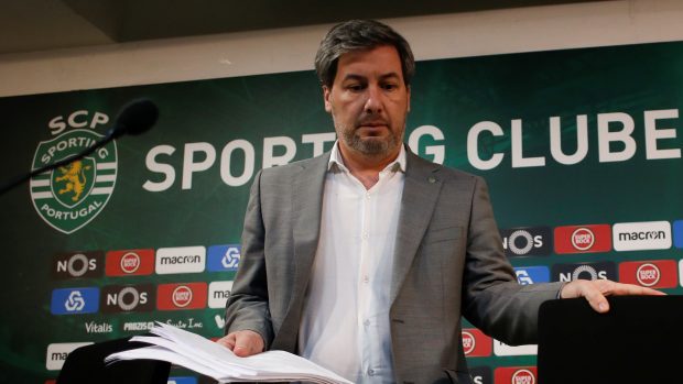 Prezident Sportingu Lisabon Bruno de Carvalho