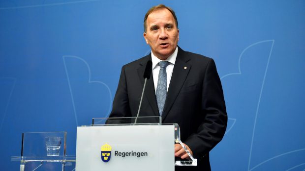 Švédský premiér Stefan Löfven.