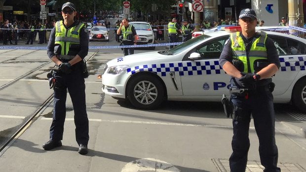 Policie v Melbourne